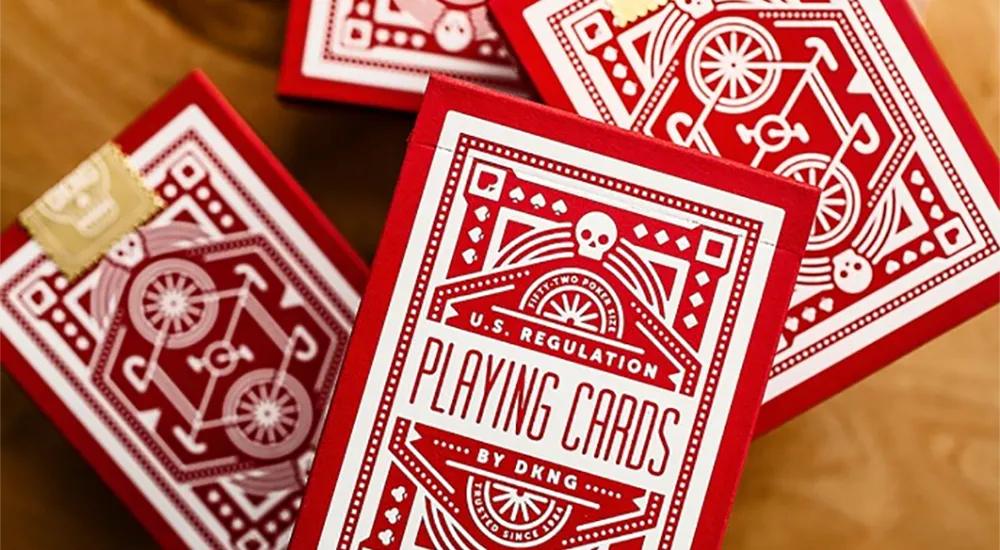 DKNG (Red Wheel) Playing Cards